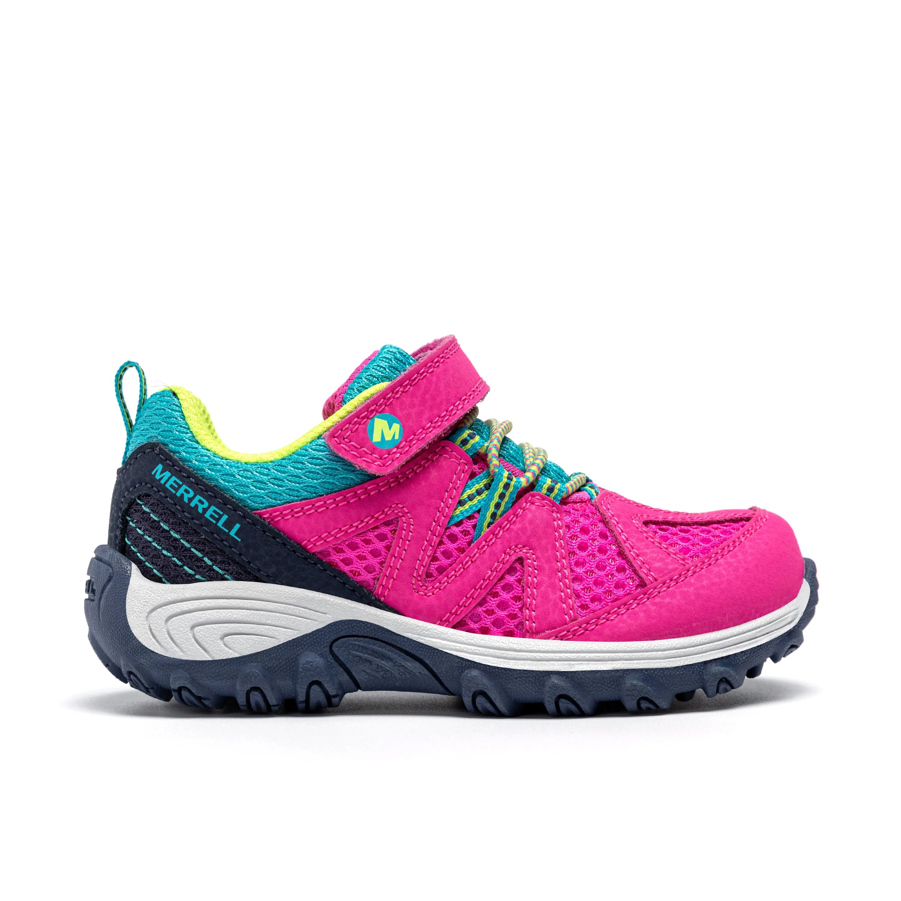 Kids Merrell Ridge Trek, Pink, 1 Wide