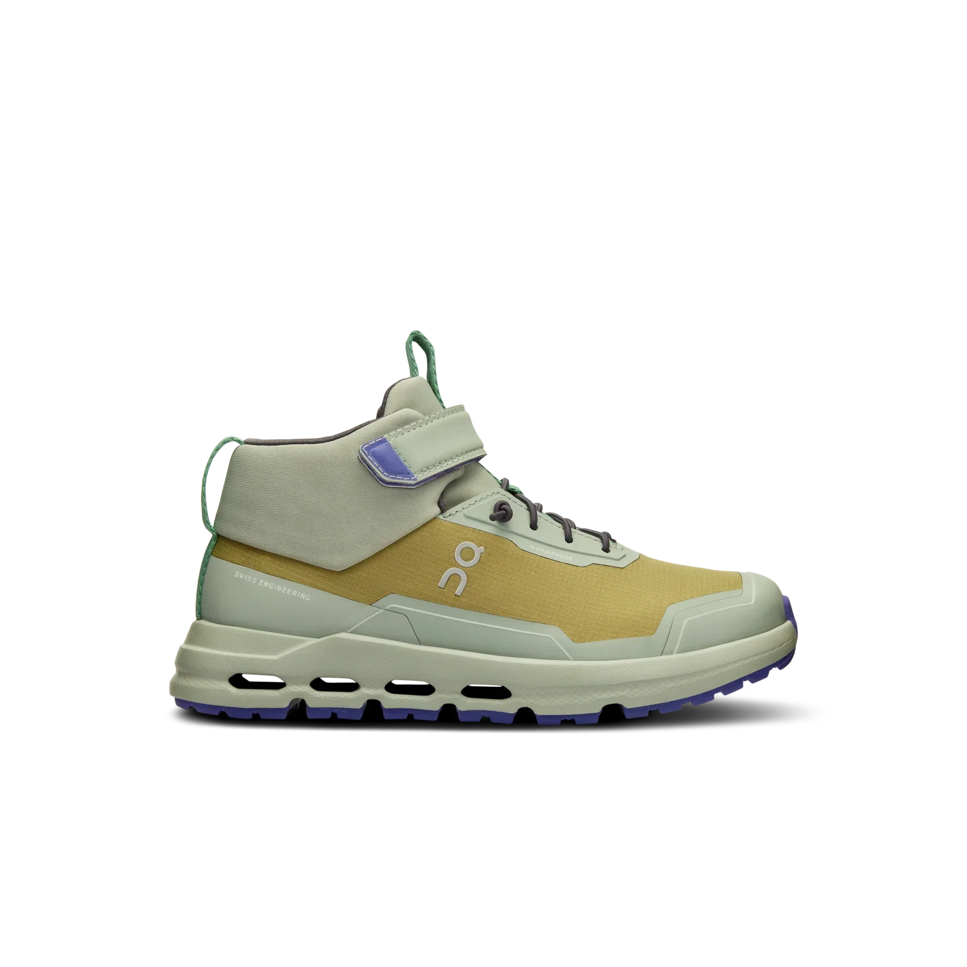 Kids On Cloudhero Mid Waterproof, Safari/Mineral