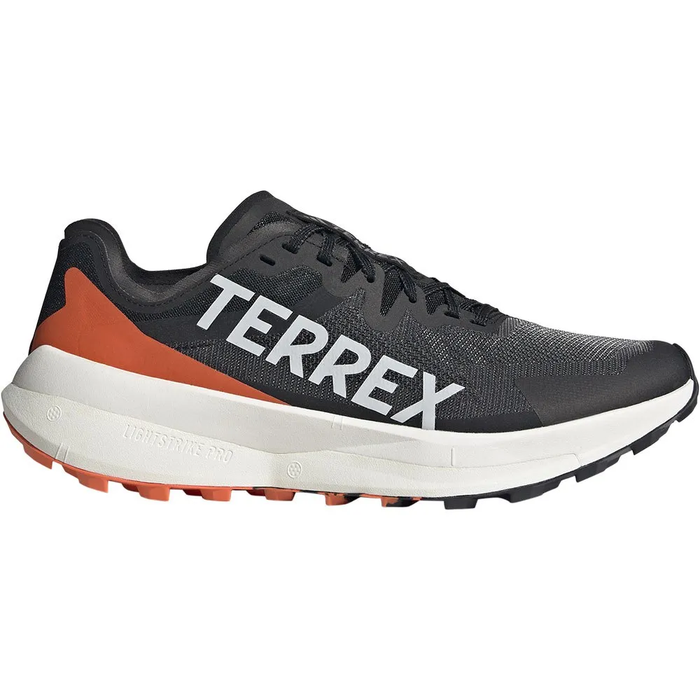 Men's Adidas Terrex Agravic Speed, Core Black/Grey One/Amber Tint , 12.5 D Medium