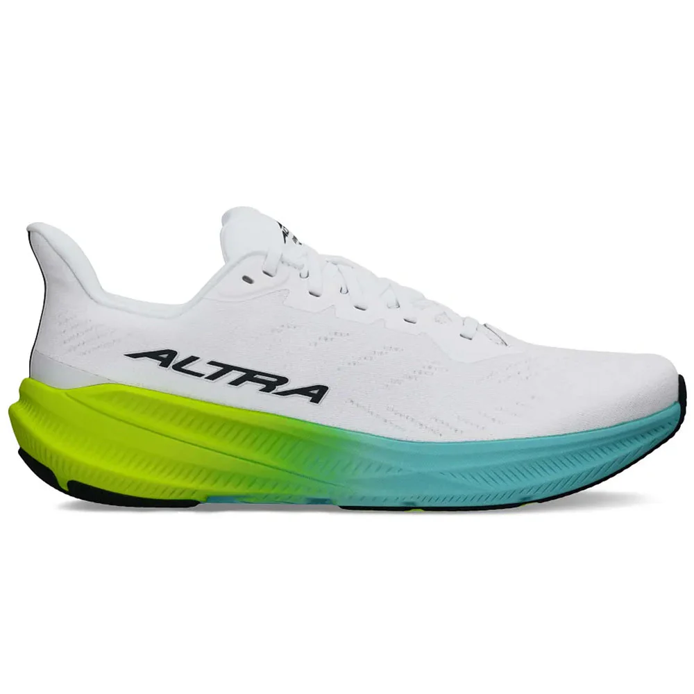 Men's Altra Experience Flow 2, White/Lime, 12 D Medium