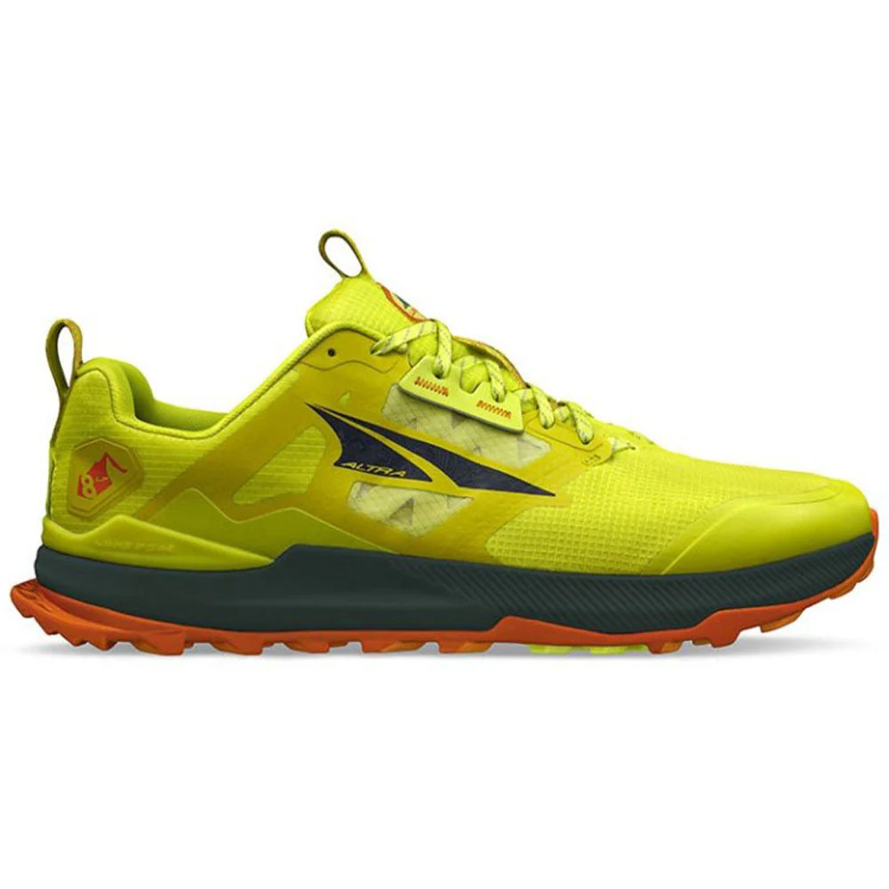 Men's Altra Lone Peak 8, Lime, 11 D Medium