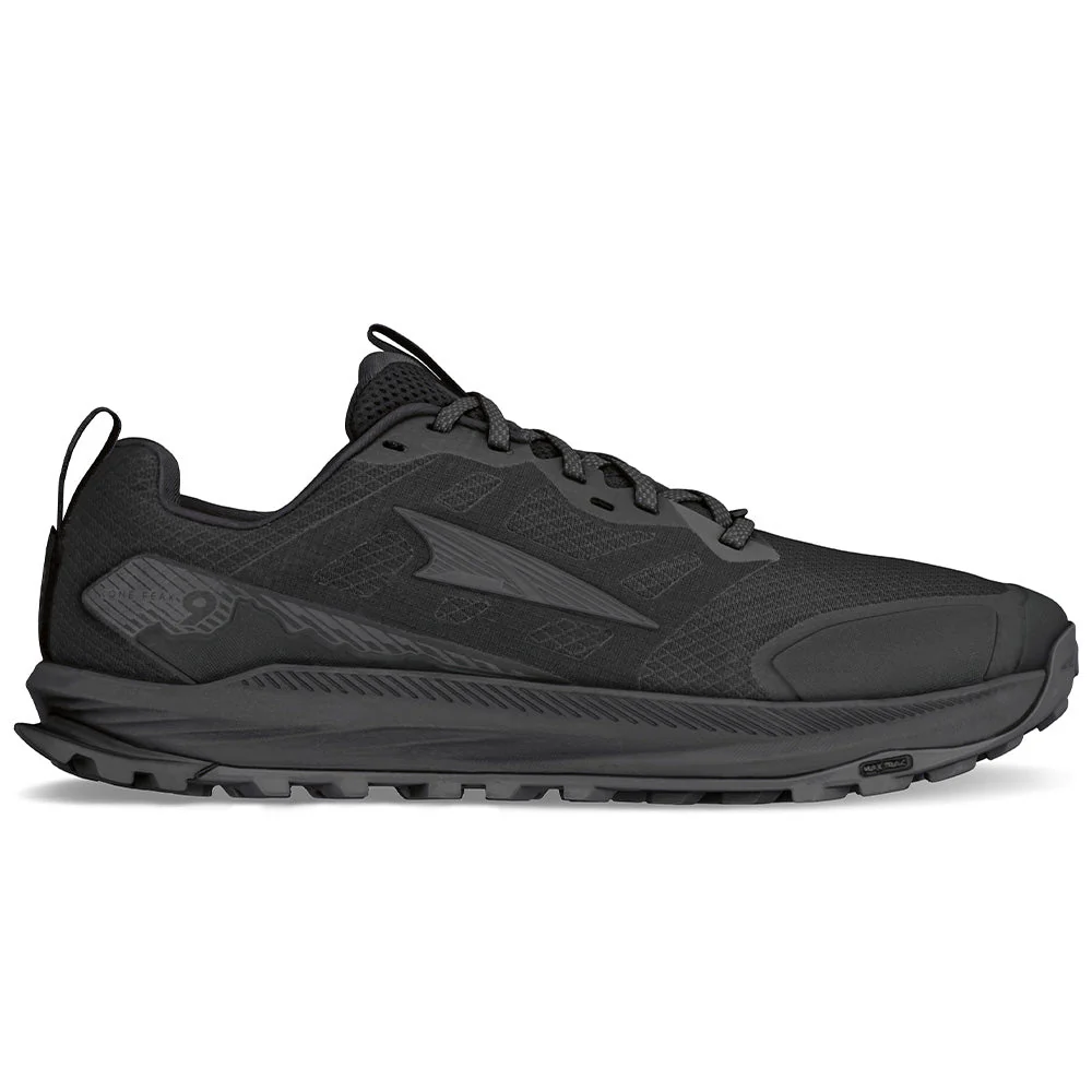 Men's Altra Lone Peak 9, Black, 10 D Medium