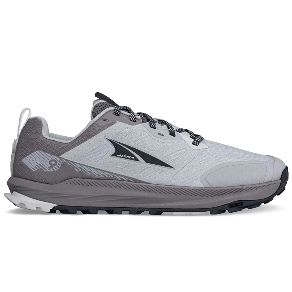 Men's Altra Lone Peak 9, Gray, 13 2E Wide