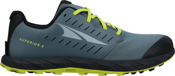 Men's Altra Superior 5, Black/Gray, 9.5 D Medium