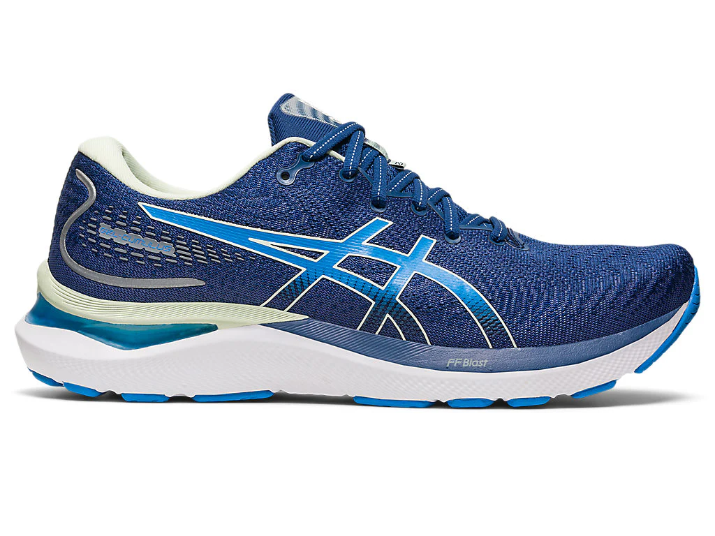 Men's Asics Gel-Cumulus 24, Midnight Blue/Azul Blue, 12.5 D Medium