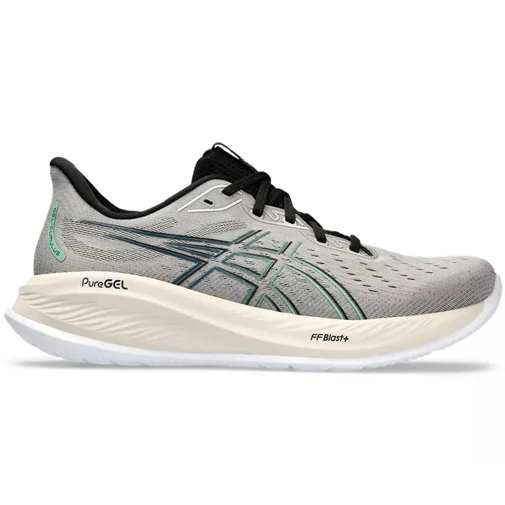 Men's Asics Gel-Cumulus 26, Moonrock/Dark Mint, 12 D Medium