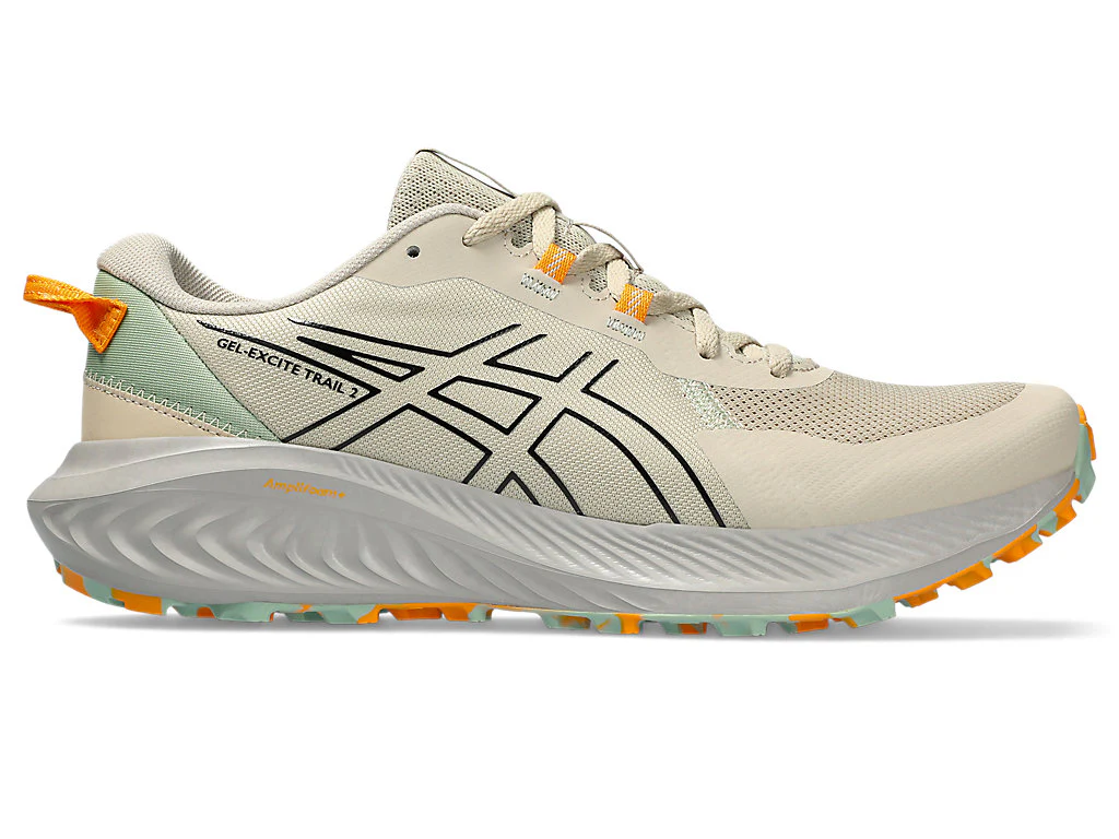Men's Asics Gel-Excite Trail 2, Feather Grey/Black, 12 D Medium