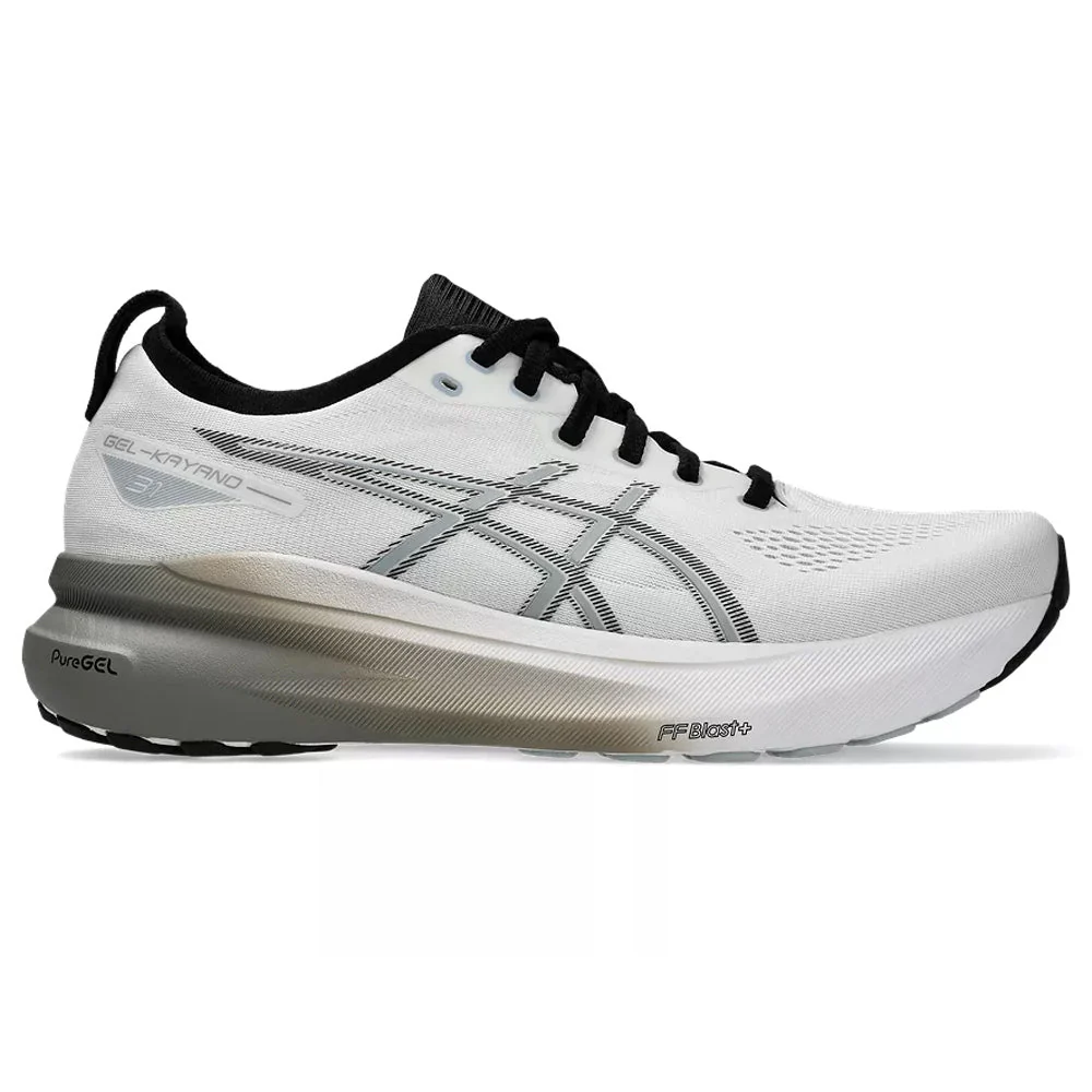 Men's Asics Gel-Kayano 31, White/Piedmont Grey, 9.5 D Medium