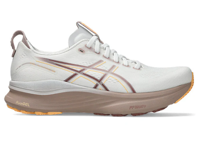 Men's Asics Gel-Kayano 32, White/Orange Glow, 7 D Medium