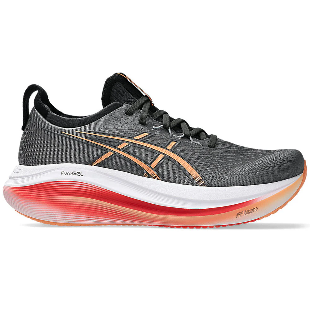 Men's Asics Gel-Nimbus 27, Carbon/Mojave, 10.5 D Medium