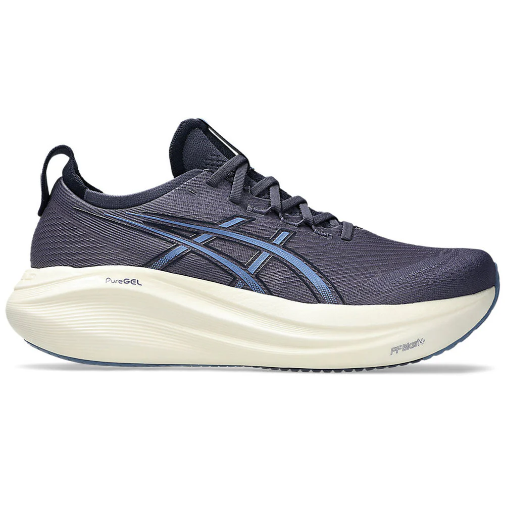 Men's Asics Gel-Nimbus 27, Indigo Fog/Denim Blue, 10.5 D Medium