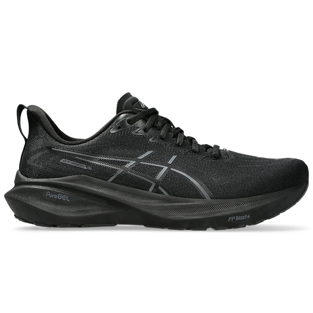 Men's Asics GT-2000 13, Black/Black, 10.5 D Medium