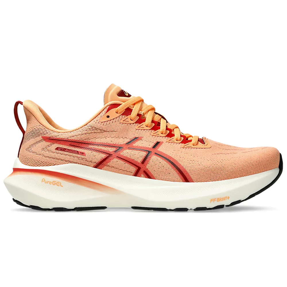 Men's Asics GT-2000 13, Faded Orange/Desert Red, 11.5 2E Wide