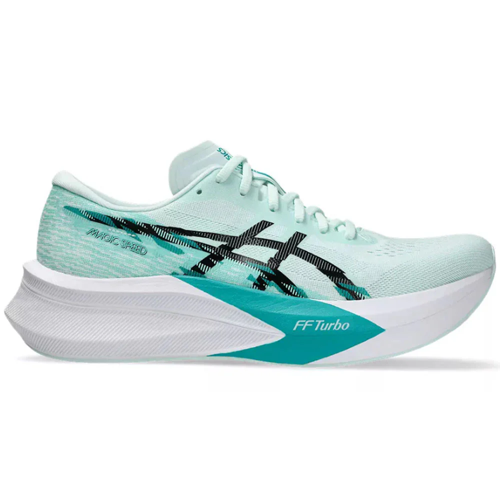Men's Asics Magic Speed 4, Soothing Sea/Black, 12.5 D Medium
