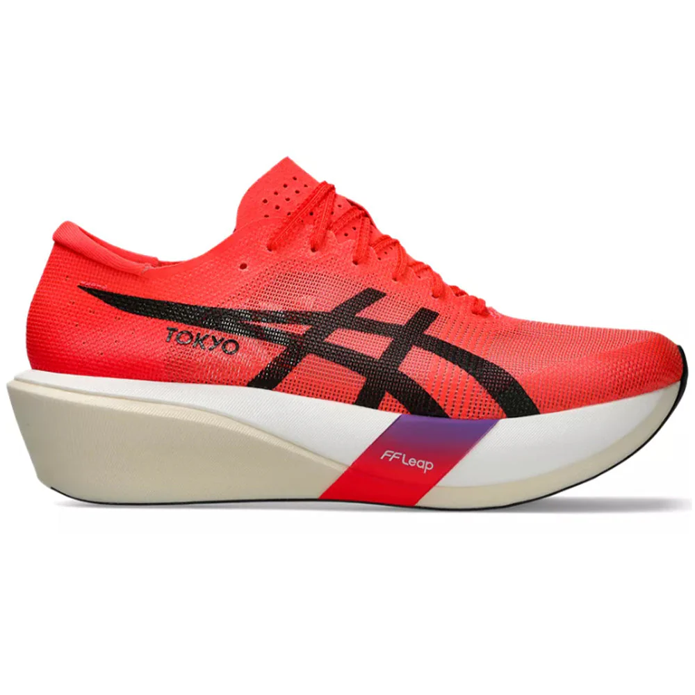 Men's Asics Metaspeed Edge Tokyo, Flash Red/Black, 10.5 D