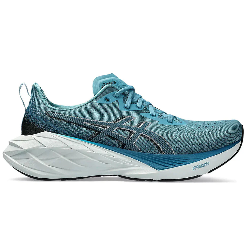 Men's Asics Novablast 4, Blue Teal/Evening Teal, 8.5 D Medium