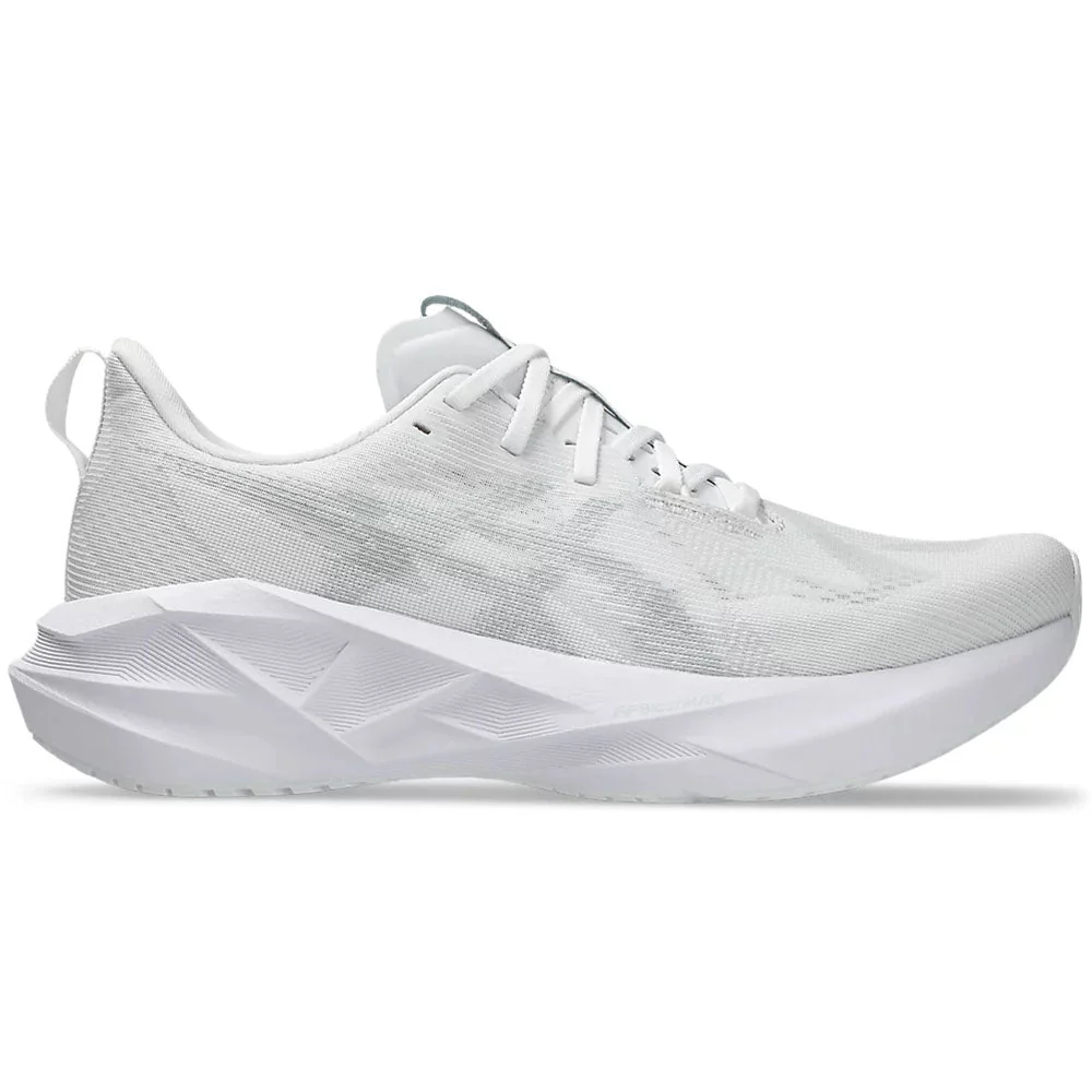Men's Asics Novablast 5, White/Piedmont Grey, 11 D Medium