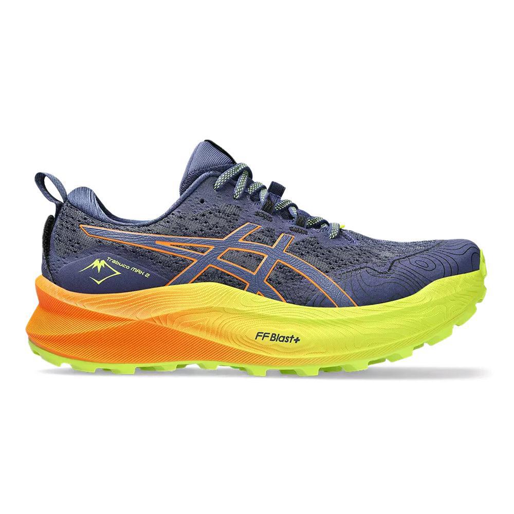 Men's Asics Trabuco Max 2, Deep Ocean/Bright Orange, 9 D Medium