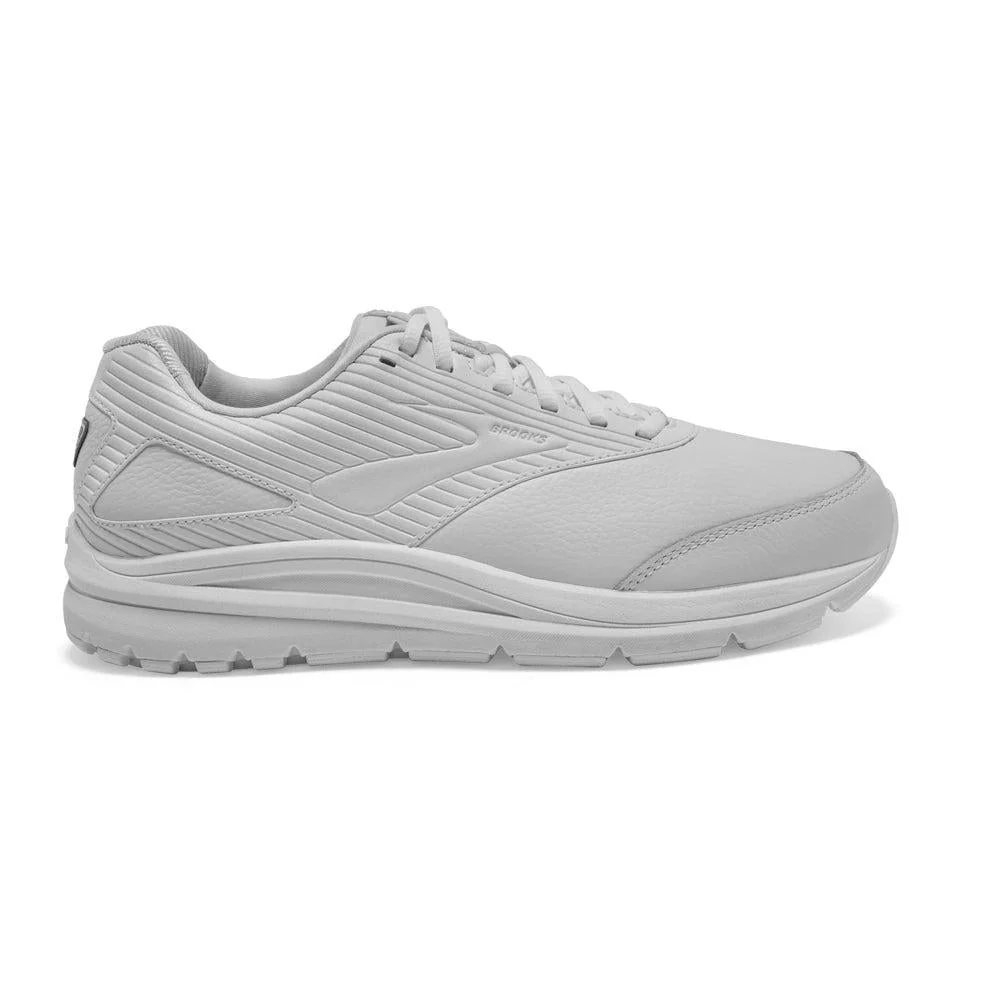 Men's Brooks Addiction Walker 2, White/White, 13 B Narrow