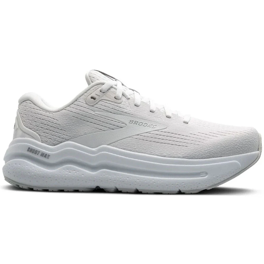 Men's Brooks Ghost Max 2, Bright White/Bright White, 15 D Medium