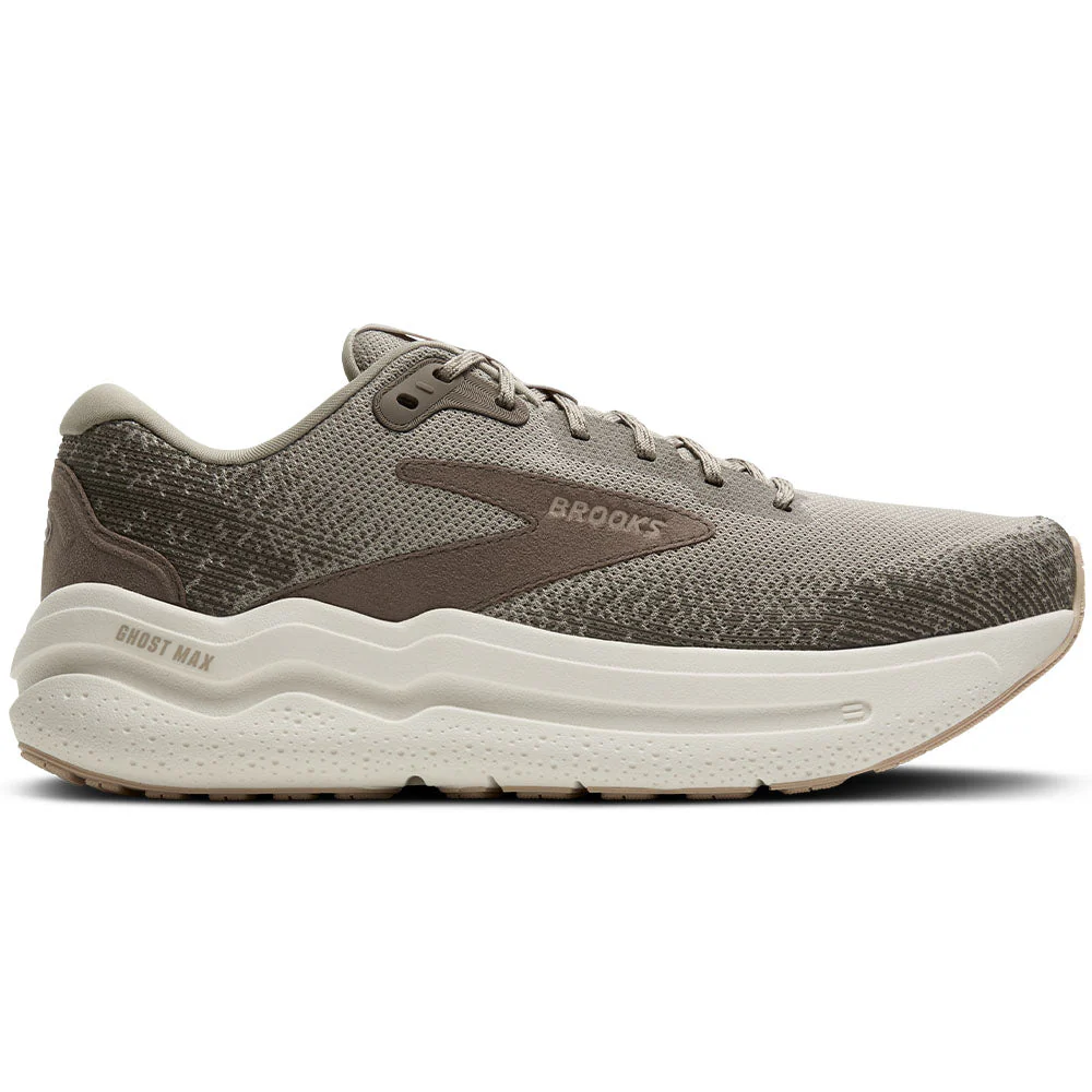 Men's Brooks Ghost Max 2, London Fog/Falcon/Coconut, 9.5 D Medium