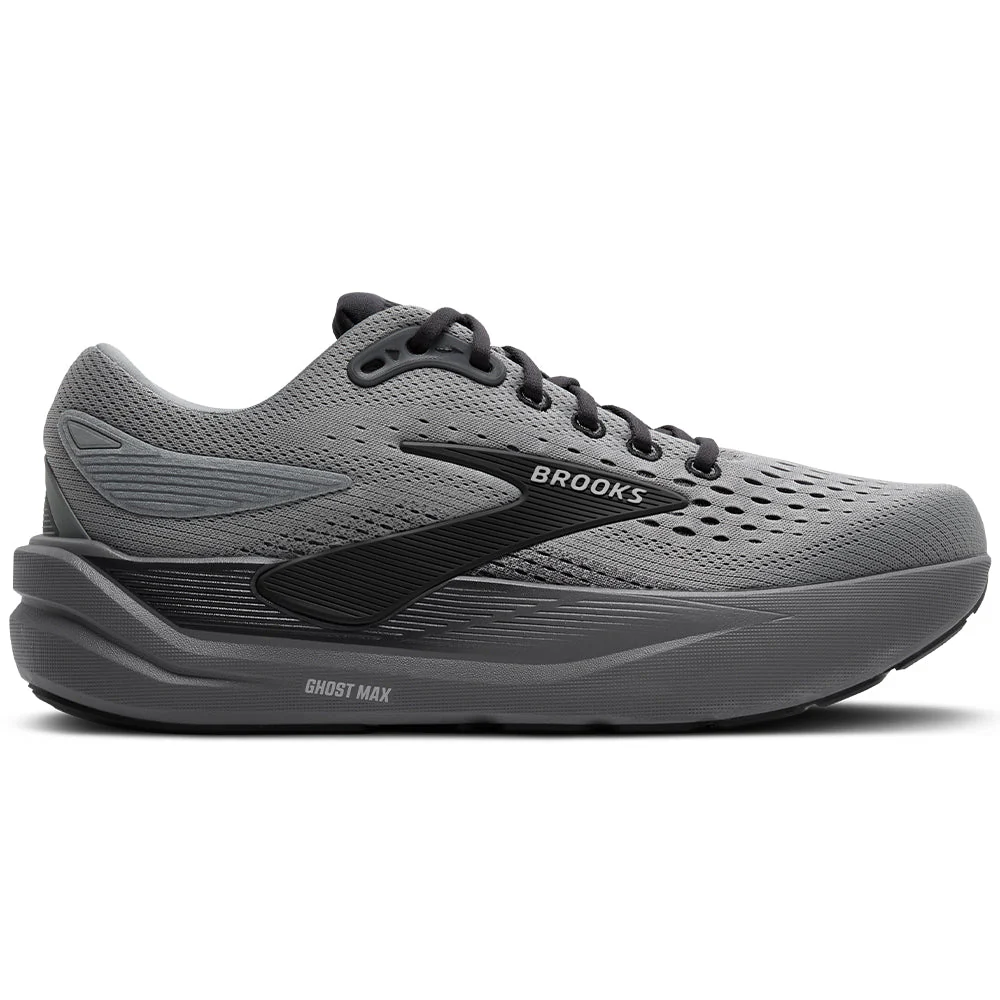 Men's Brooks Ghost Max 3, Primer Grey/Ebony, 9 4E Extra Wide
