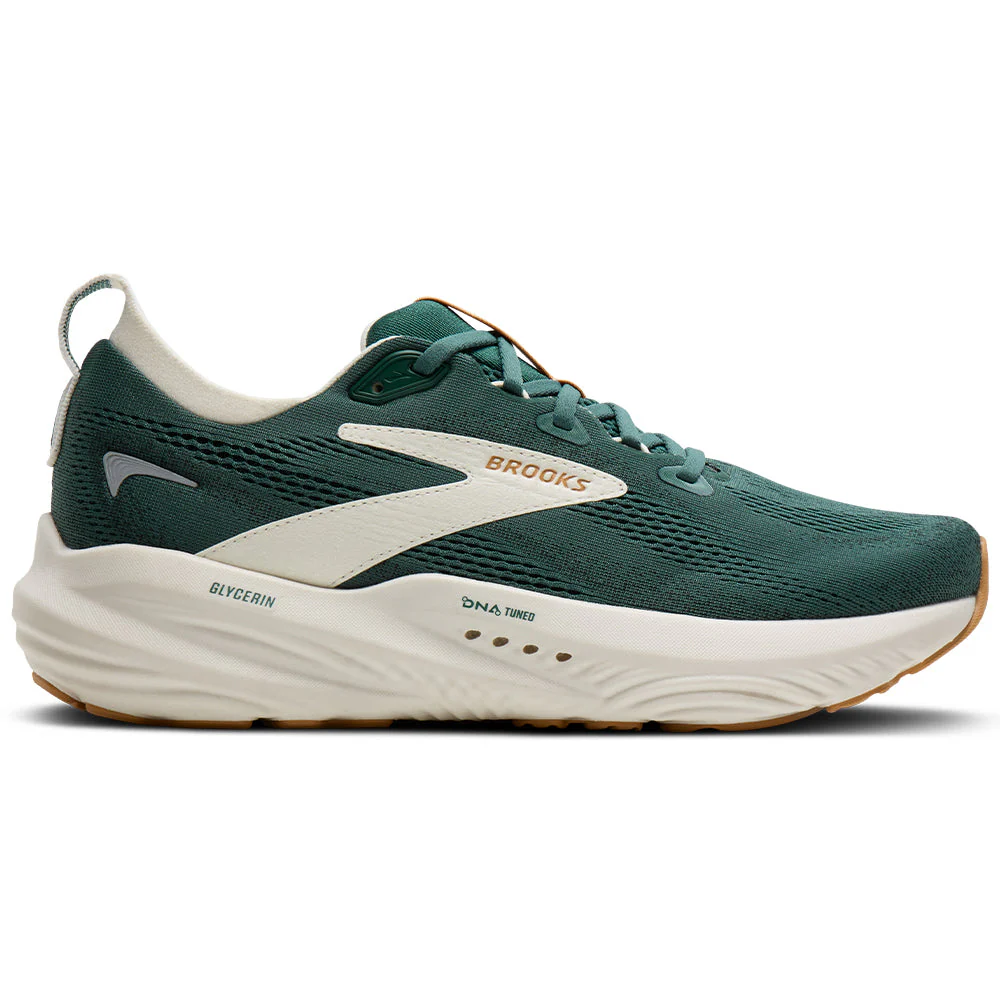 Men's Brooks Glycerin 22, Jasper/Coconut/Taffy, 8 D Medium