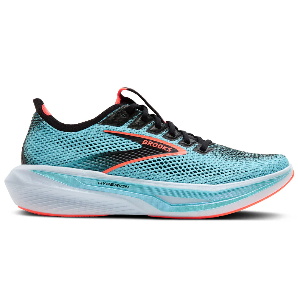 Men's Brooks Hyperion 3, Atomizer/Black/Pink Clay, 12 D Medium