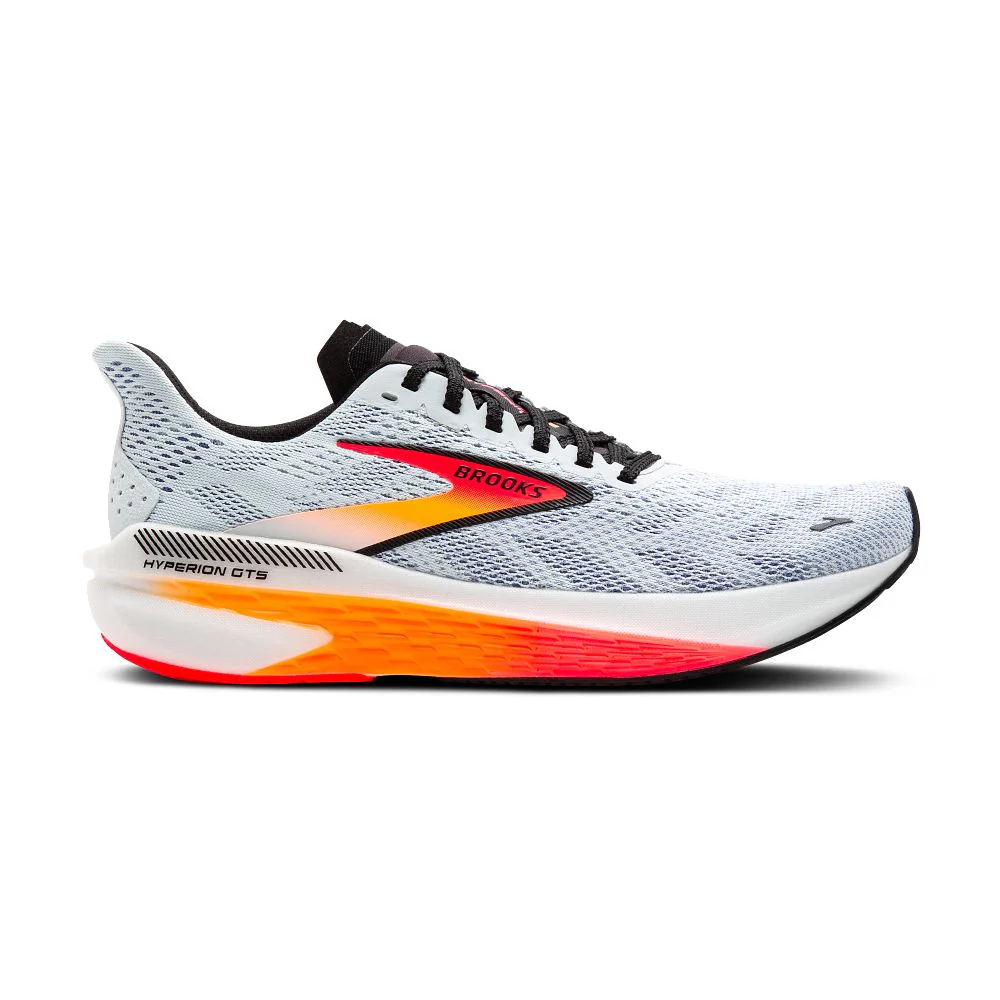 Men's Brooks Hyperion GTS 2, Illusion/Coral/Black, 11.5 D Medium