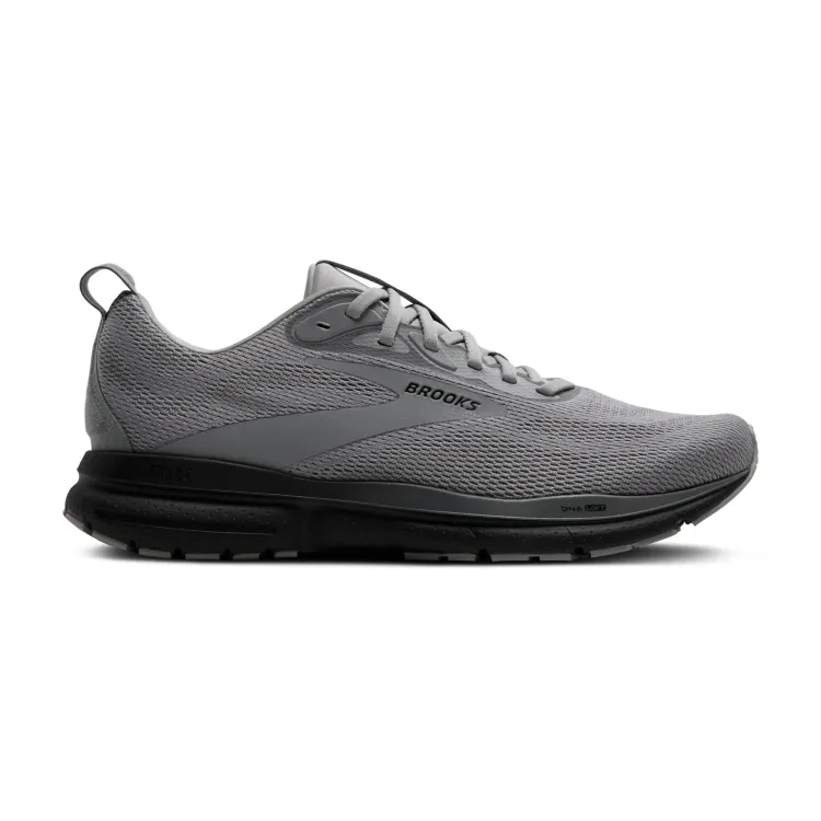 Men's Brooks Trace 4, Grey/Black/Ebony, 11 D Medium