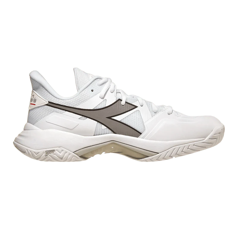 Men's Diadora B.Icon 2 All Ground, White/Silver, 9.5 D Medium