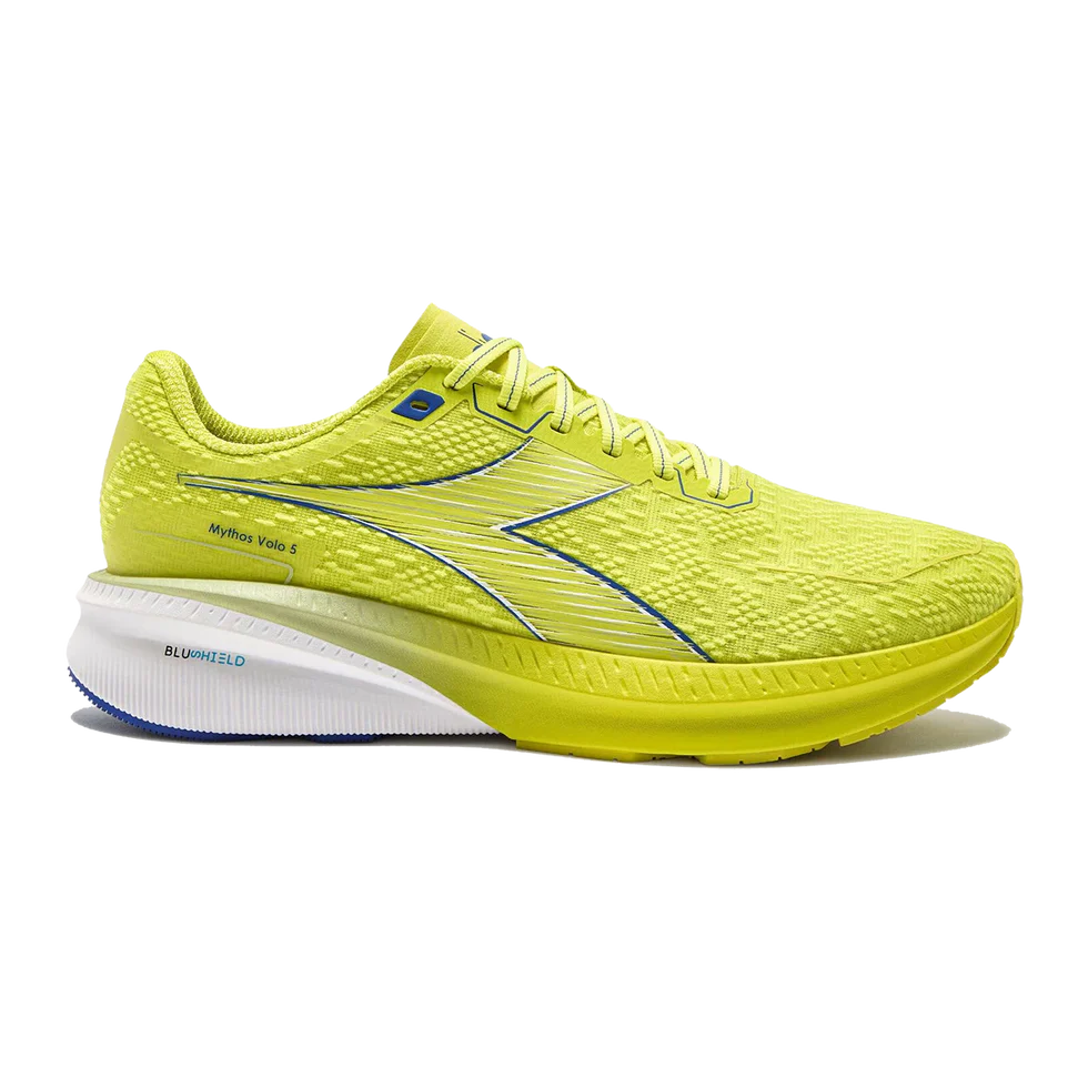 Men's Diadora Mythos Blushield Volo 5, Sulphur Spring/Surf The Web