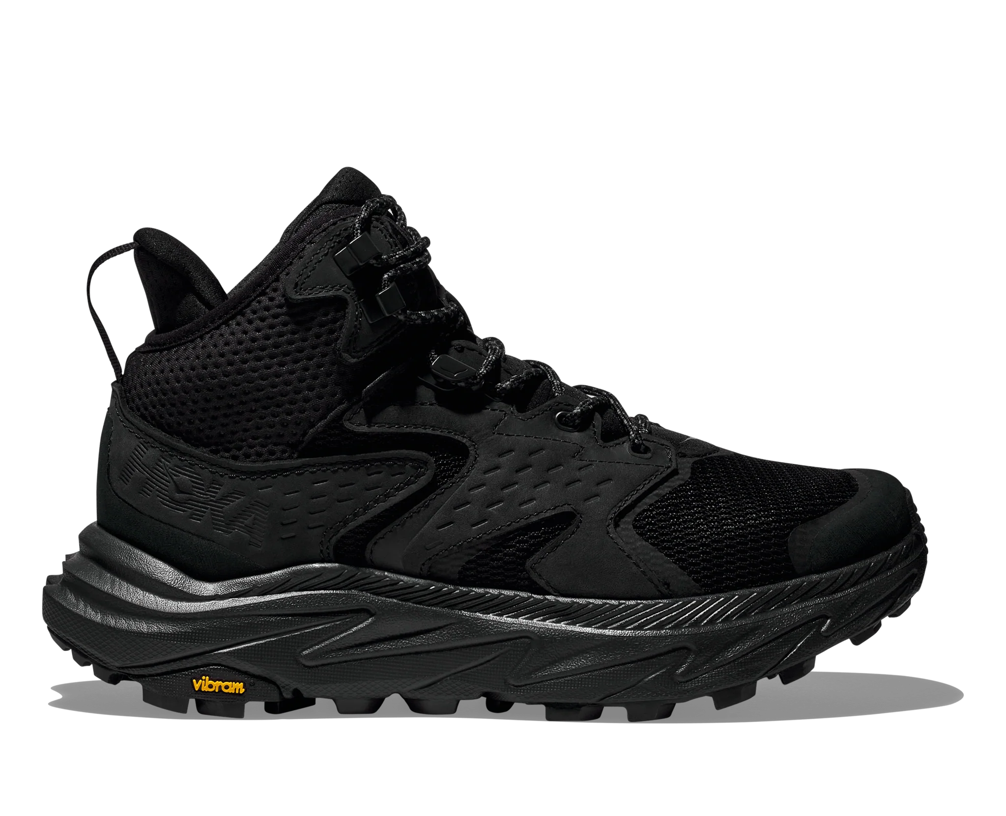 Men's Hoka Anacapa 2 Mid GTX, Black/Black, 12 D Medium