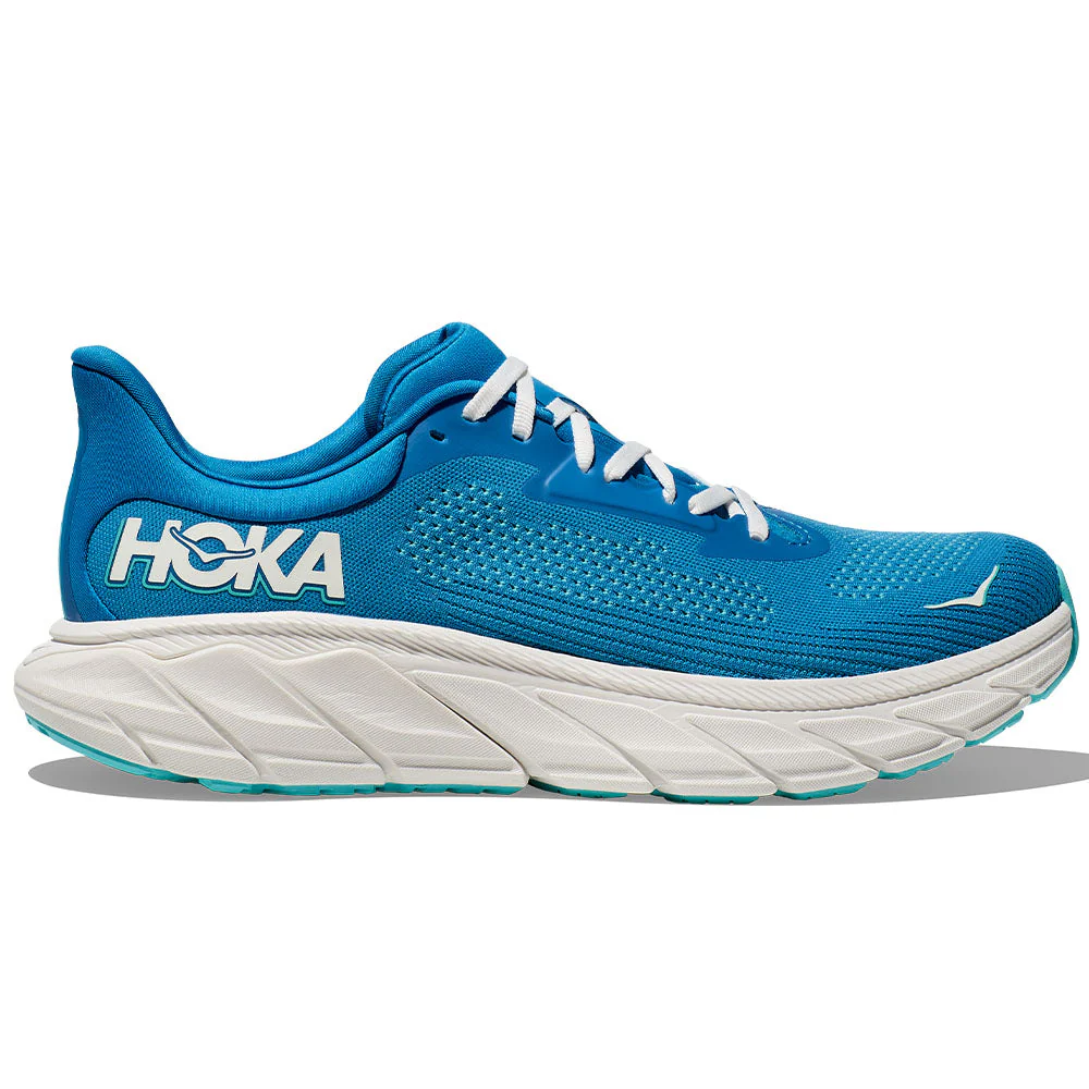 Men's Hoka Arahi 7, Hoka Blue/Frost, 12.5 D Medium