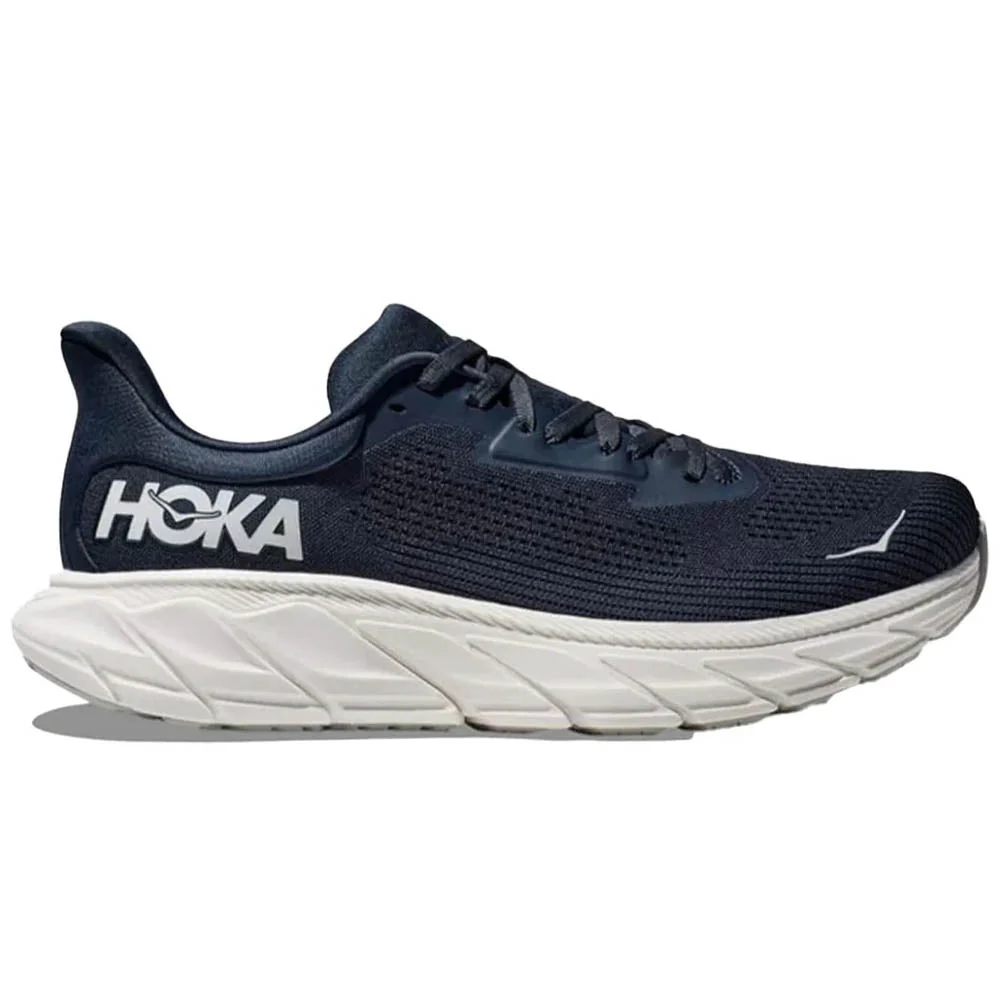Men's Hoka Arahi 7, Outer Space/White, 12 D Medium