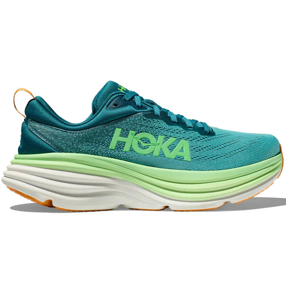 Men's Hoka Bondi 8, Deep Lagoon/Ocean Mist, 11.5 D Medium