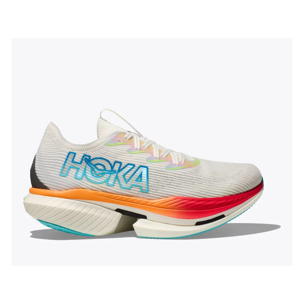Men's Hoka Cielo X1, Frost/Cerise, 9.5 D Medium