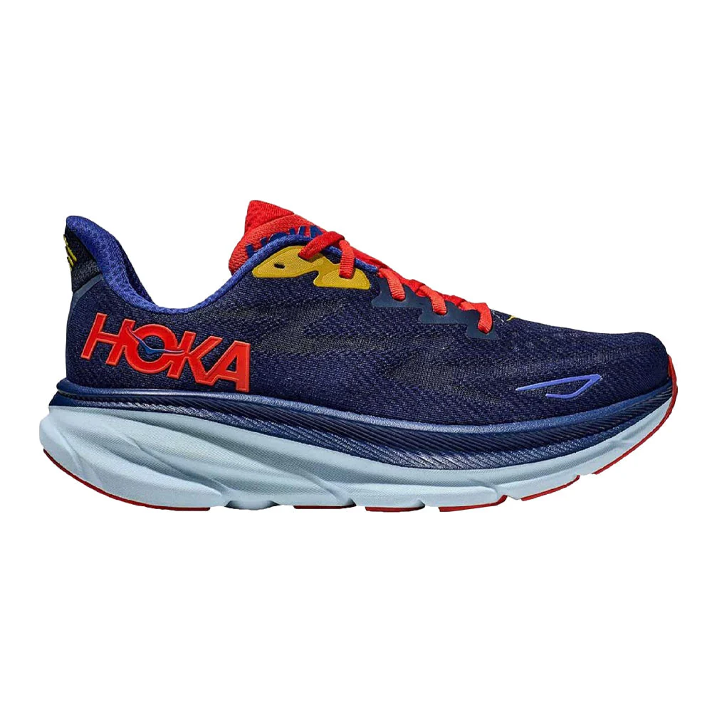 Men's Hoka Clifton 9, Bellwether Blue/Dazzling Blue, 11 D Medium