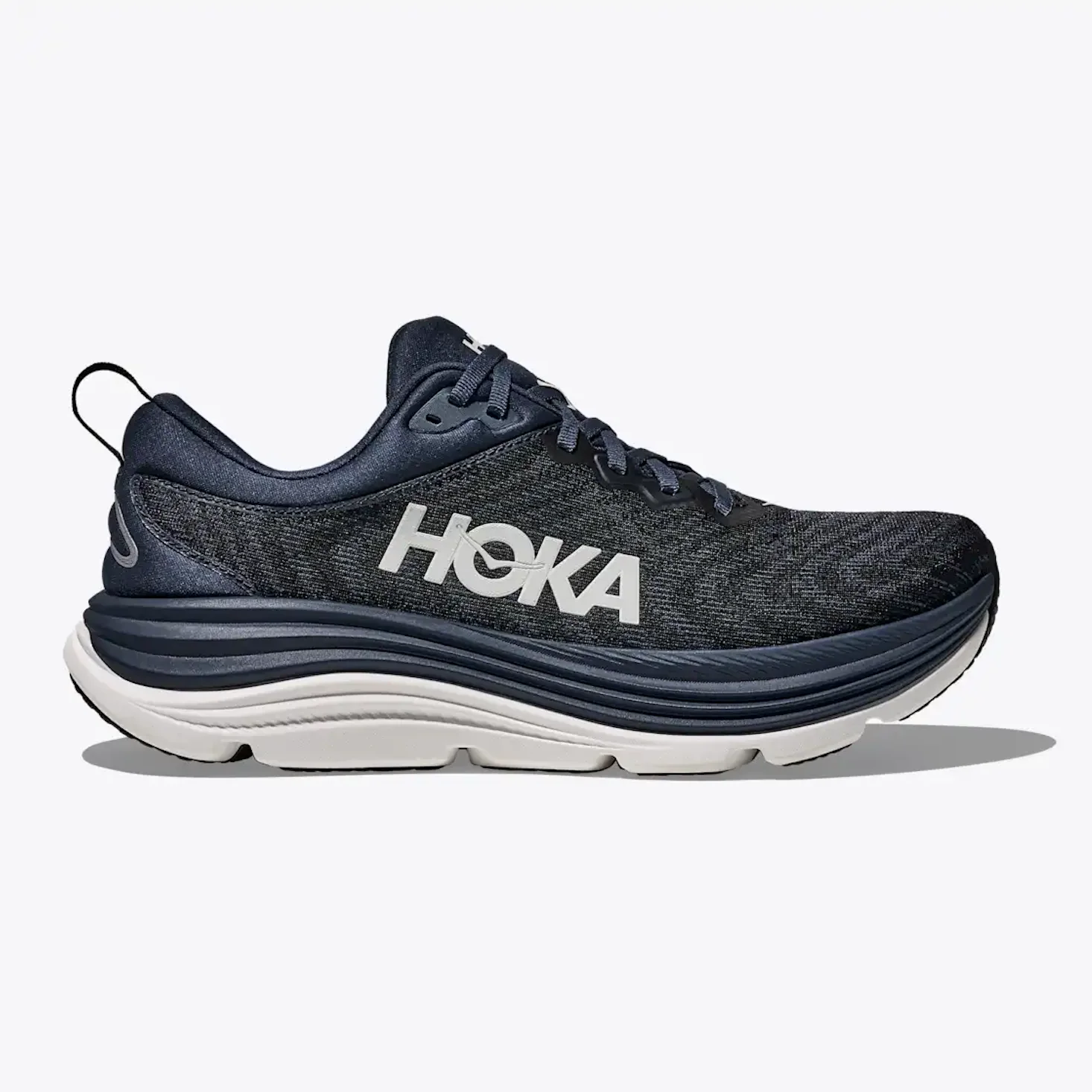 Men's Hoka Gaviota 4, Varsity Navy/White, 10.5 2E Wide