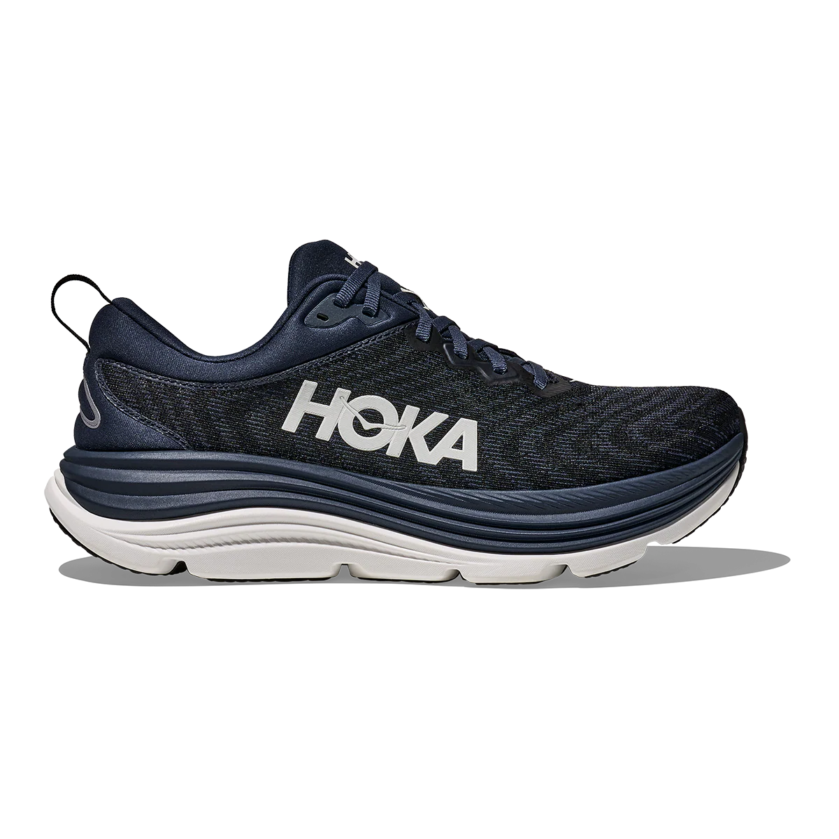 Men's Hoka Gaviota 5, Varsity Navy/White, 13 2E Wide