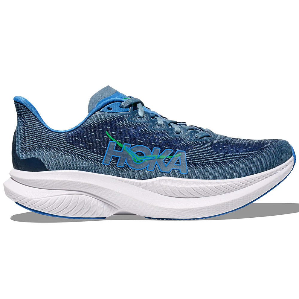 Men's Hoka Mach 6, Downpour/Thunder Cloud, 12.5 D Medium