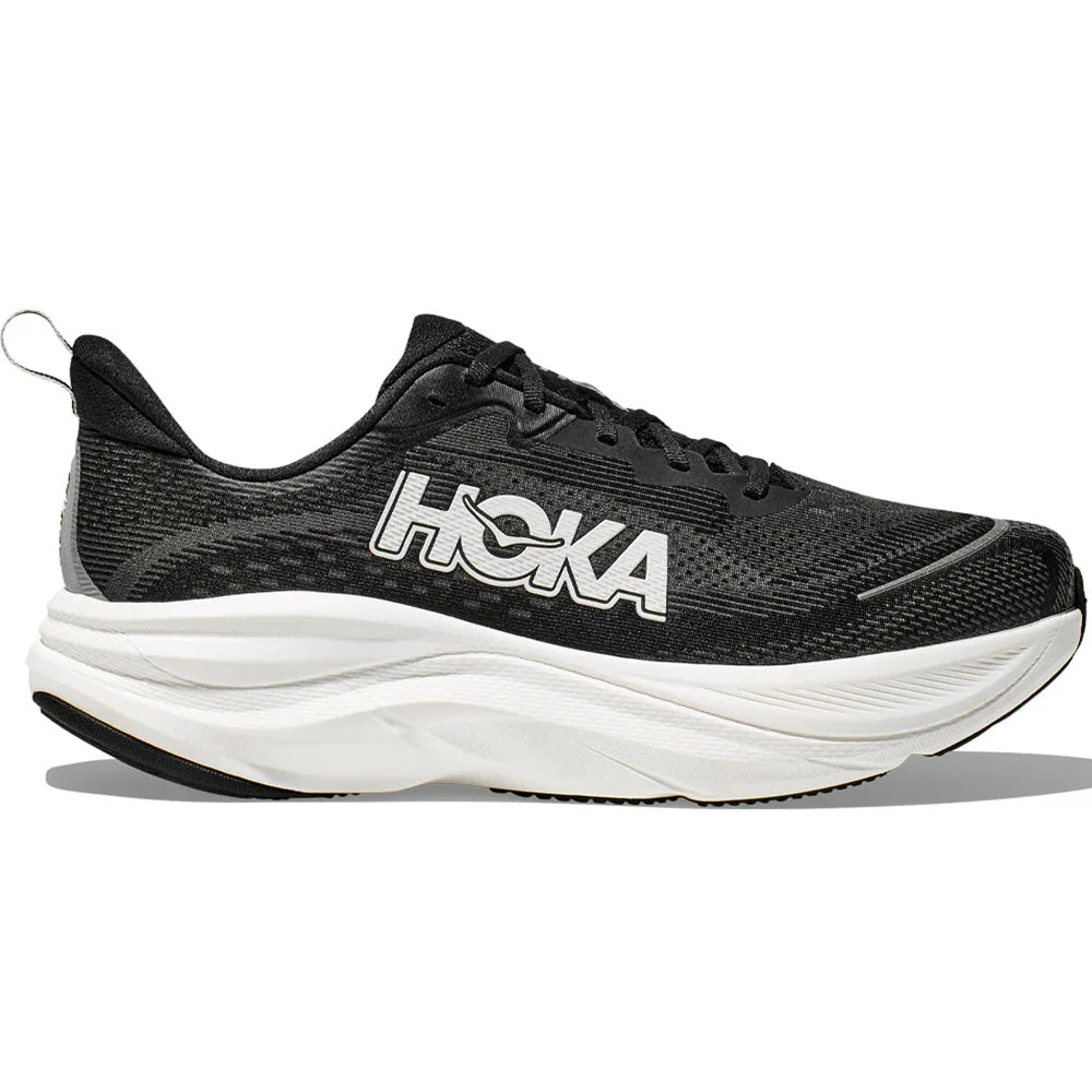 Men's Hoka Skyflow, Black/White, 11 D Medium