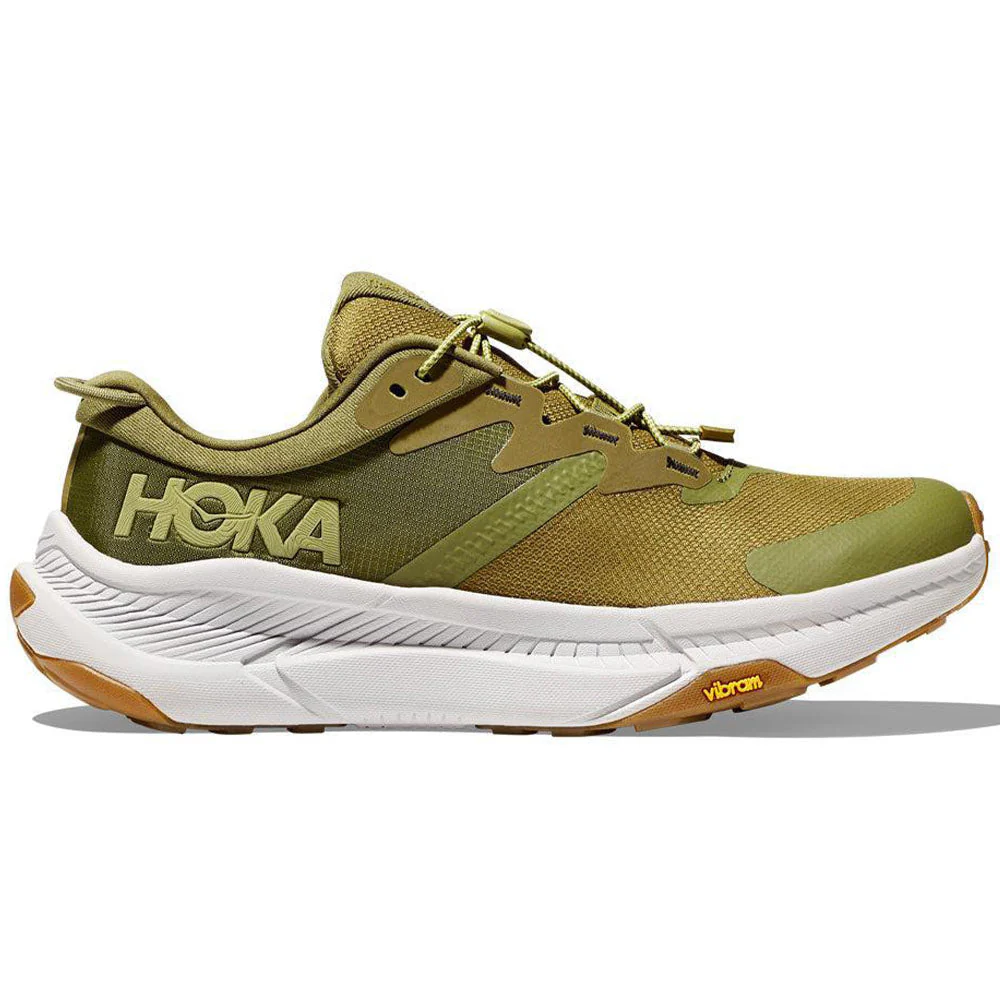 Men's Hoka Transport, Avocado/Harbor Mist, 10 D Medium