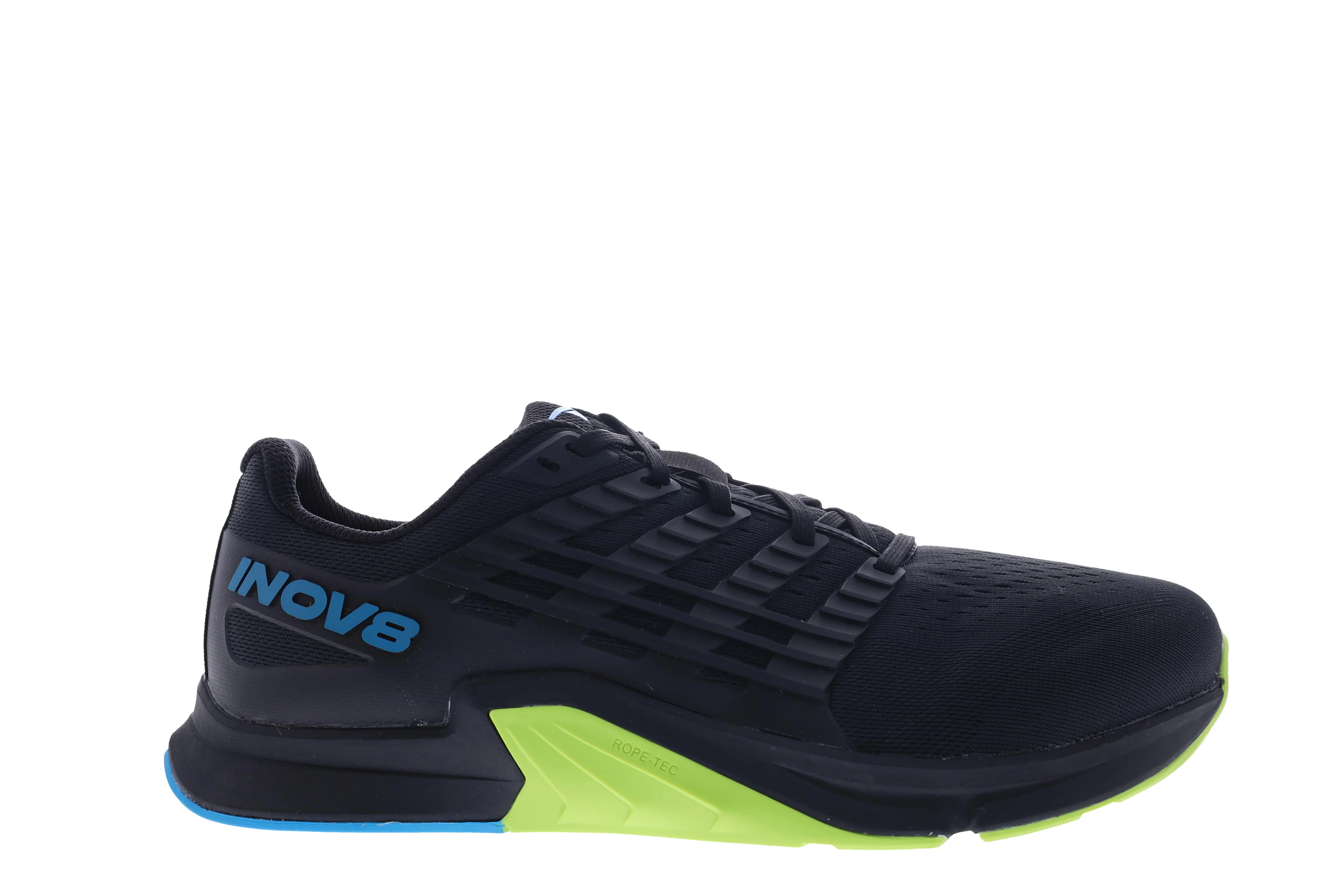 Men's Inov8 F-Lite, Black/Blue/Lime, 12.5 2E Wide