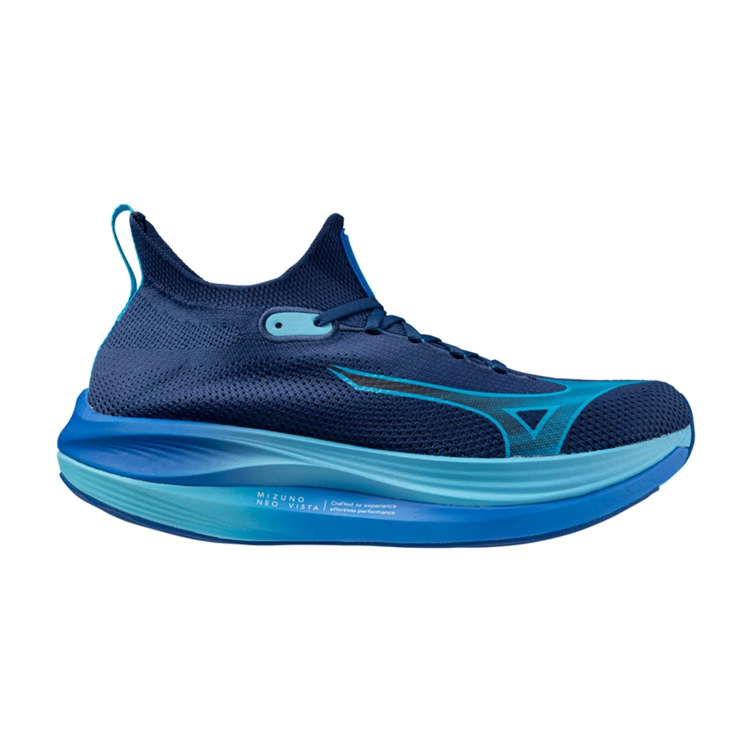 Men's Mizuno Neo Vista, Estate Blue/River Blue, 9 D Medium