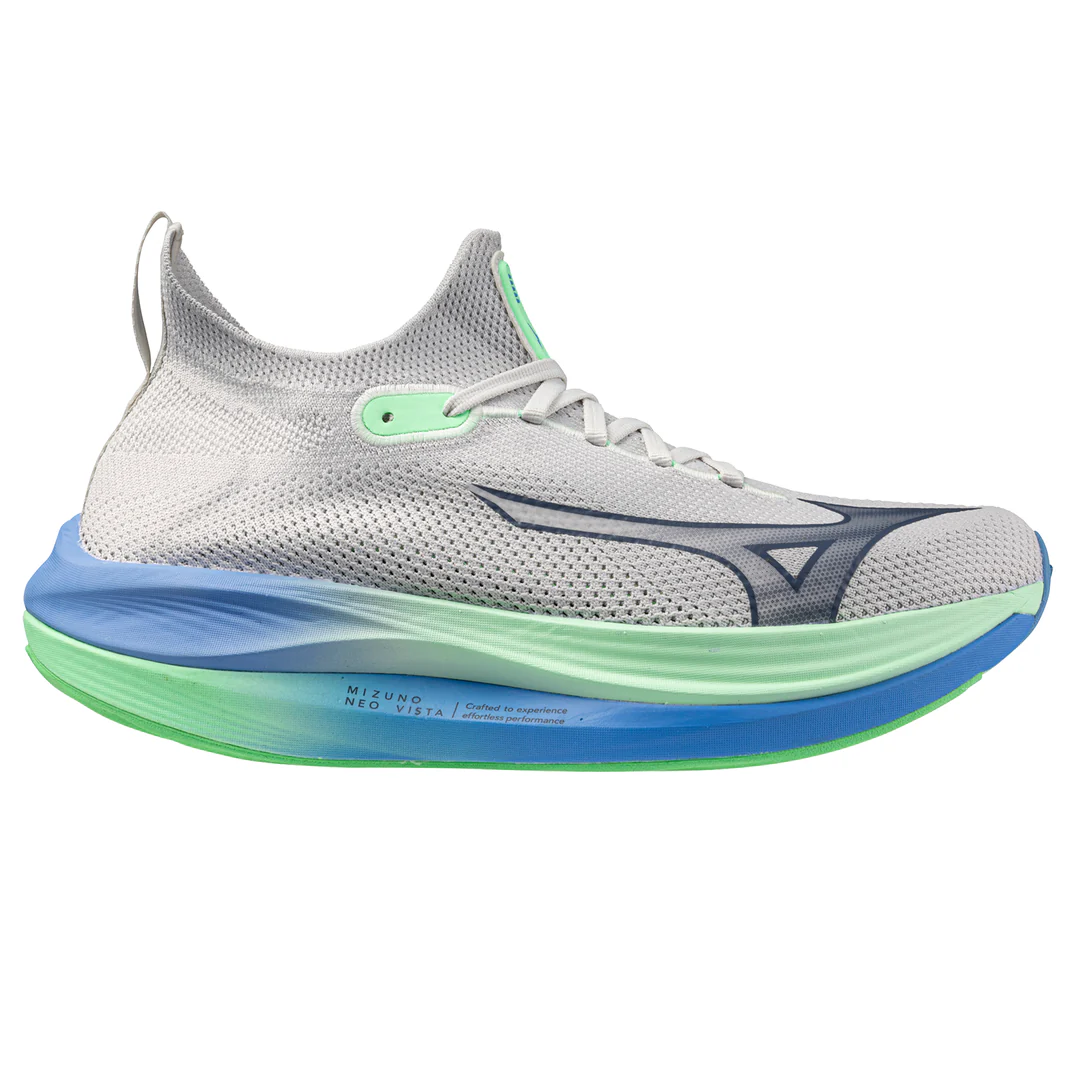 Men's Mizuno Neo Vista, Nimbus Cloud/Vintage Indigo, 10 D Medium