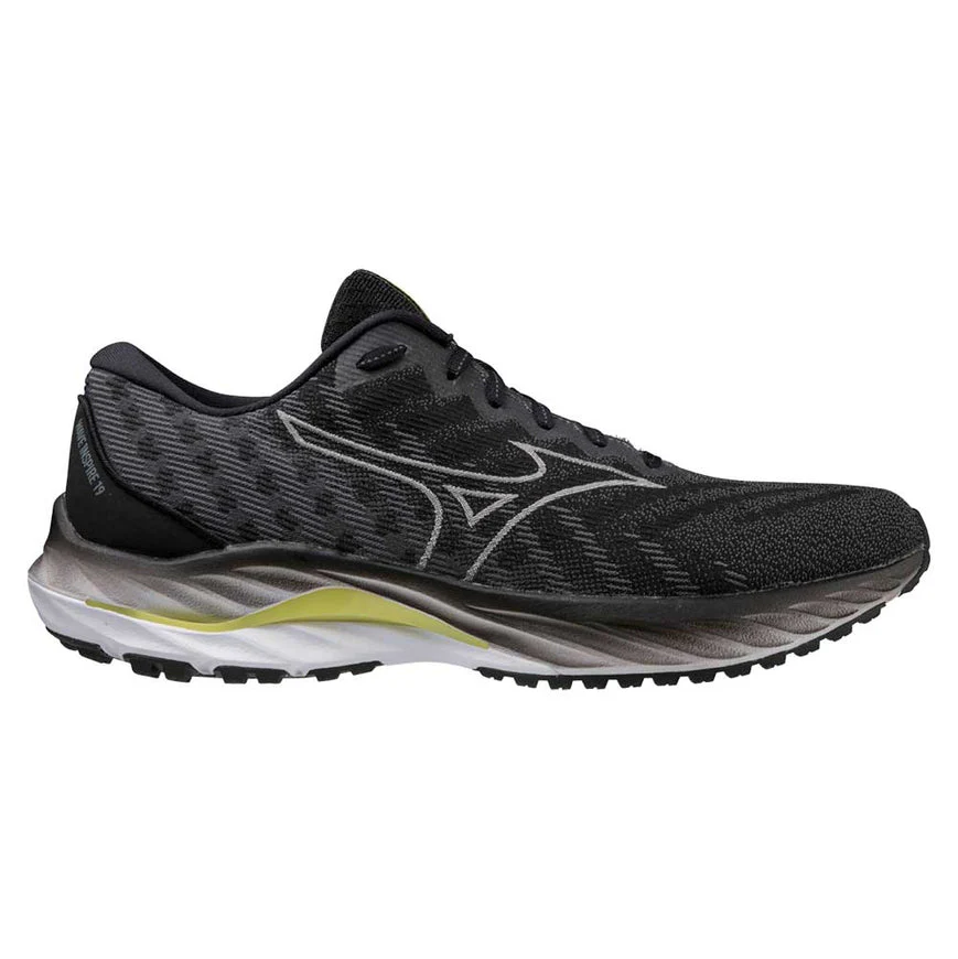 Men's Mizuno Wave Inspire 19 SSW, Black/Nimbus Cloud, 12 D Medium
