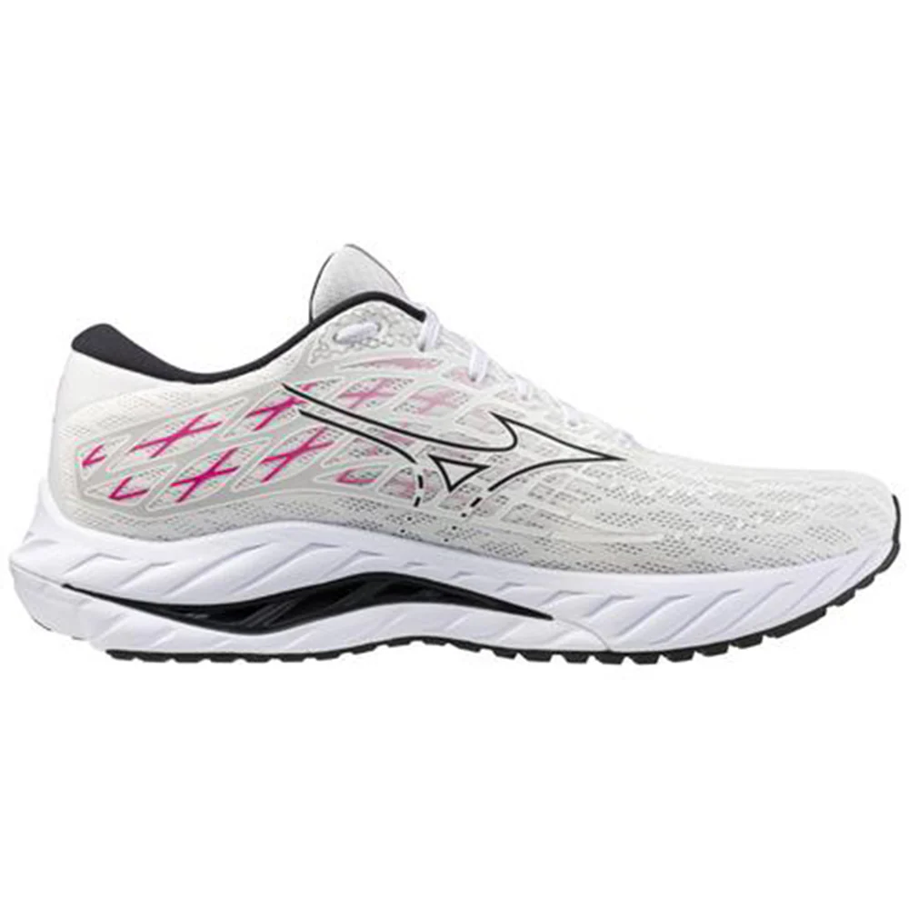Men's Mizuno Wave Inspire 20, White/Black, 12 D Medium