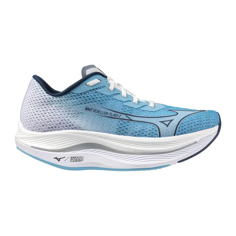 Men's Mizuno Wave Rebellion Flash 2, River Blu/Mugen Blue, 11 D Medium