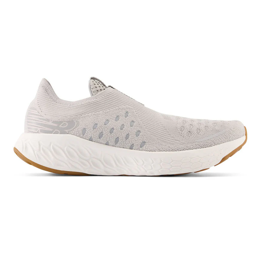Men's New Balance Fresh Foam X 1080 Unlaced, Light Aluminum/Silver Mink/Silver MetalLic, 14 D Medium